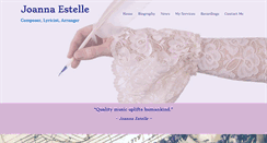 Desktop Screenshot of joannaestelle.com